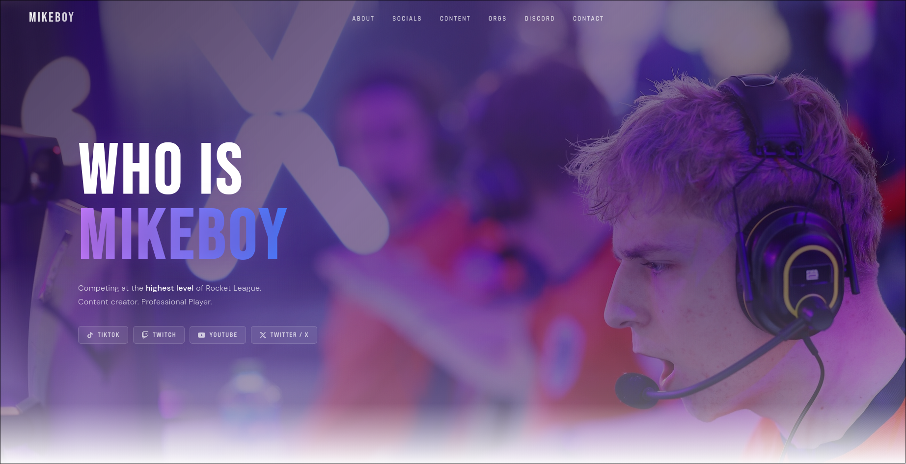 Mikeboy homepage